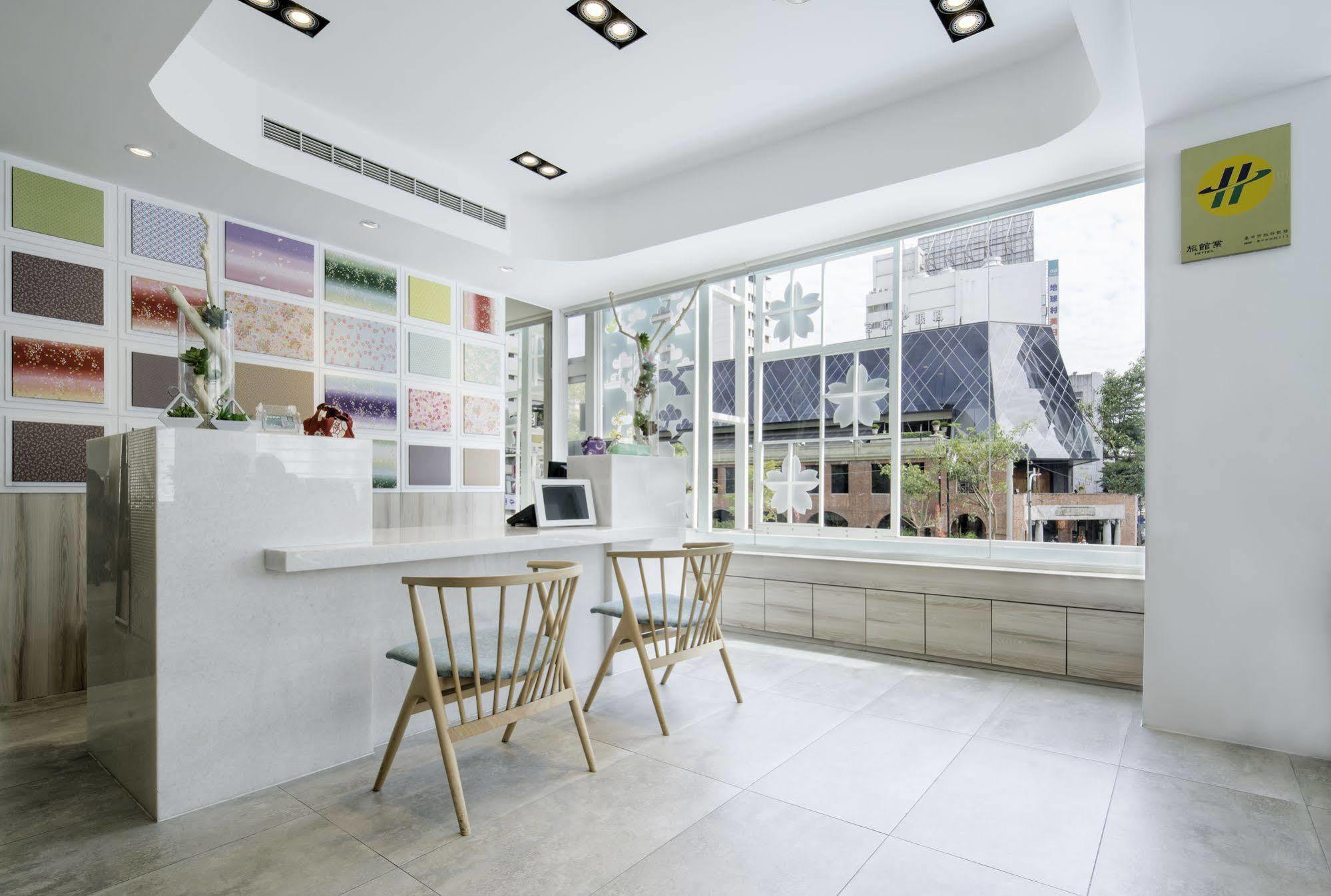 Shin Sei Bashi Hotel Taichung Exterior foto